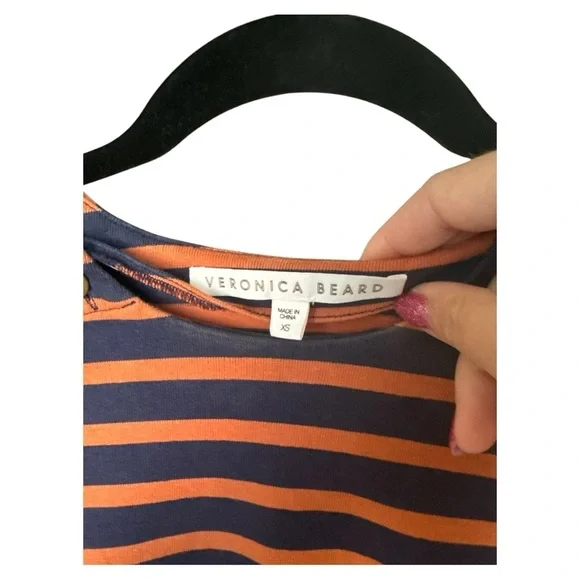 EUC Veronica Beard Charter Combo Dress size XS - Picture 7 of 9